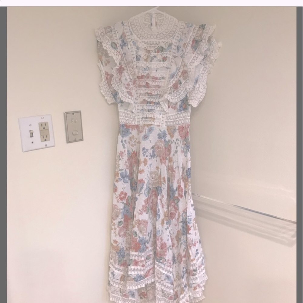Nwot Zimmermann Bowie cotton lace dress - Picture 5 of 12